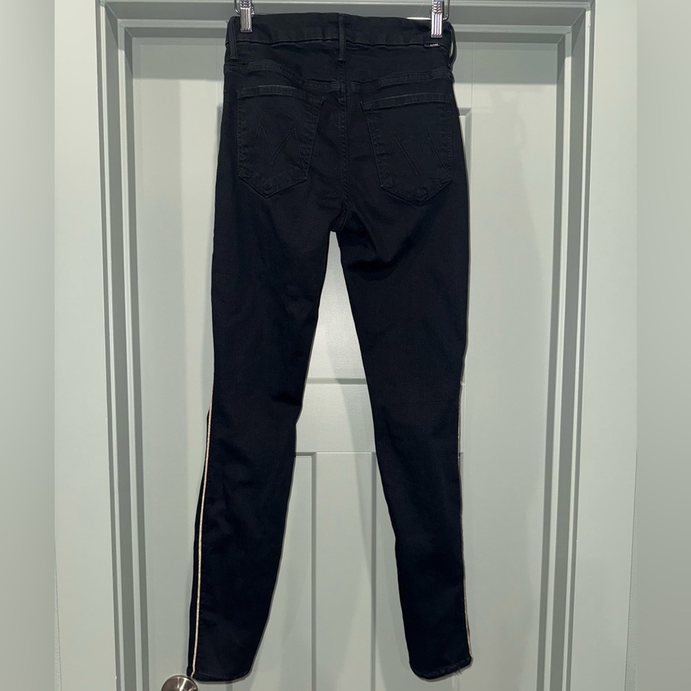 Mother Denim High Waisted Looker Jeans- Not Quilty One Liner-size 26 - Picture 10 of 16